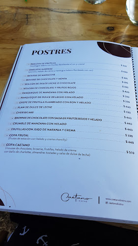 Caetano Bistro - Gastronomía y hostelería