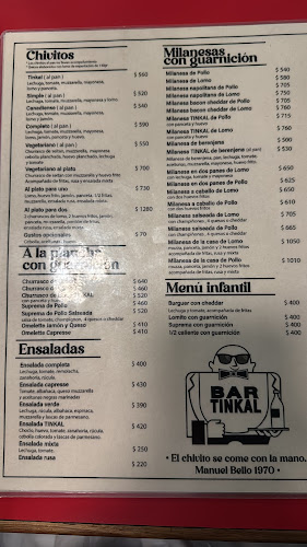 Bar Tinkal - Gastronomía y hostelería