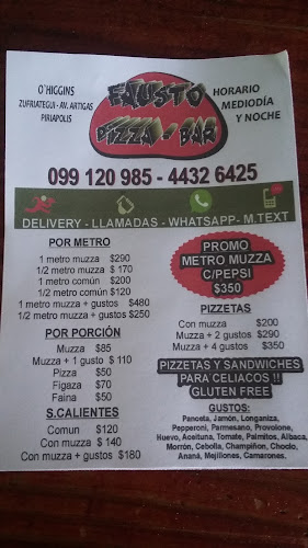 Opinii despre PIZZERIA FAUSTO- BAR în Piriápolis - Gastronomía y hostelería