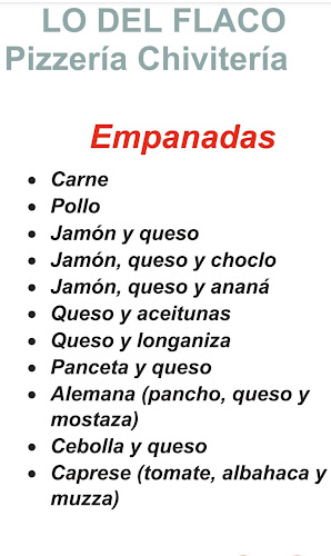 Opinii despre Lo Del Flaco în Sauce - Gastronomía y hostelería