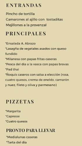 Restaurant Aquel Abrazo - Gastronomía y hostelería