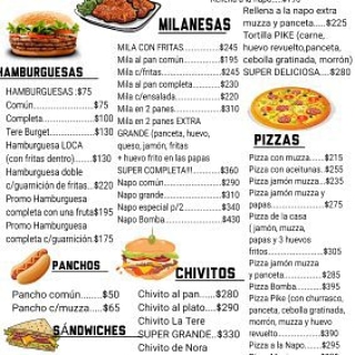 CÓMIDAS AL PASO LA TERE