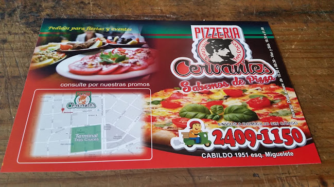 Pizzería Cervantes Tres Cruces