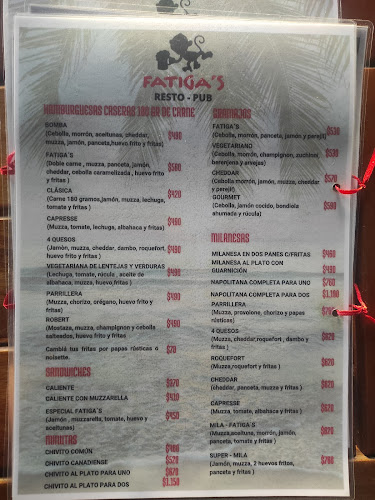 Opinii despre Fatiga's în Montevideo - Gastronomía y hostelería