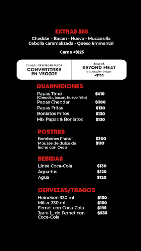 Burger Time - Gastronomía y hostelería