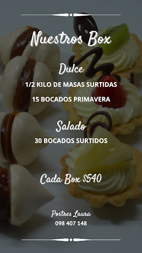 Postres Laura - Gastronomía y hostelería