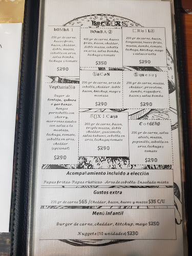 Bomba burger pizza y parrilla - Canelones