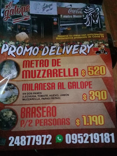 Opinii despre Al Galope în Montevideo - Gastronomía y hostelería