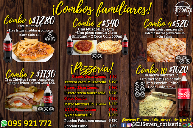 Comentarii opinii despre Eli Seven Pizzería, Rotiseria, Milanesas, Chivitos, Helados, Empanadas, Tacos y Bebidas