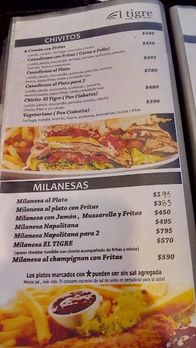 El tigre - Gastronomía y hostelería