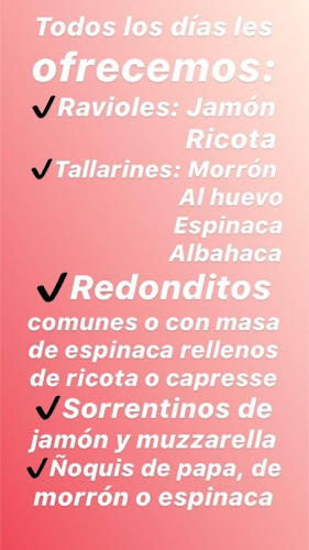 PASTAS ARTESANALES SAN CARLOS