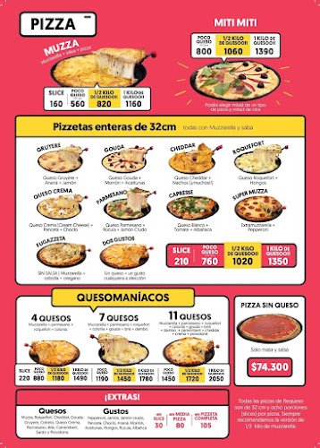 Requeso La Pizza con mas Queso