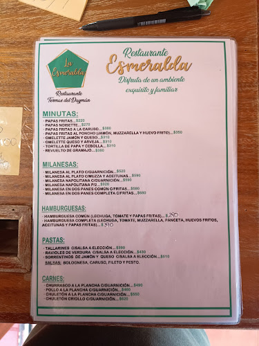 Opinii despre Restaurante La Esmeralda în Termas del Dayman - Gastronomía y hostelería