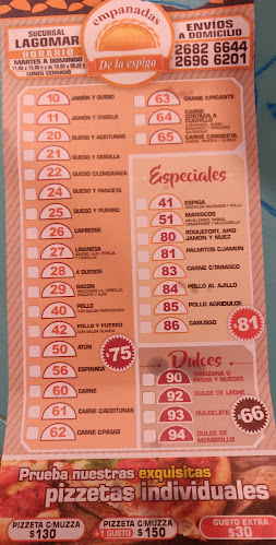 Comentarii opinii despre Empanadas De la Espiga