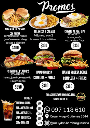 Opinii despre Hamburguesería Mel Y Dan în Montevideo - Gastronomía y hostelería