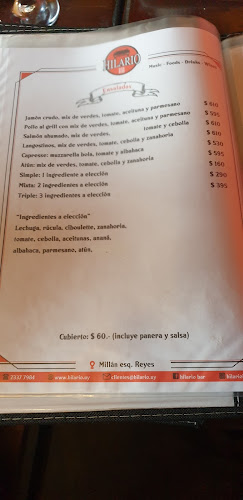 Hilario Bar - Gastronomía y hostelería