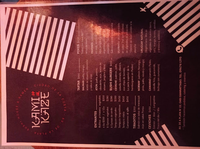 Restaurante Kamikaze Sushi - Ciudad de la Costa