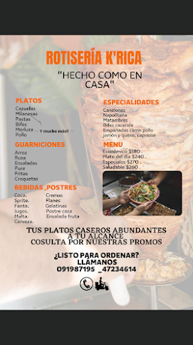 K'RICAA HAMBURGESAS Y ROTISERIA - Paysandú