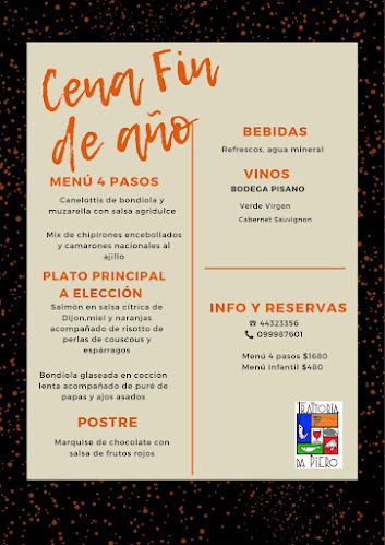 Opinii despre Trattoria Da Piero în Piriápolis - Gastronomía y hostelería