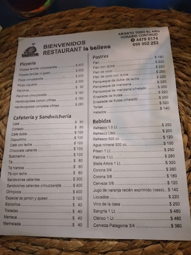 Comentarii opinii despre Restaurante La Ballena