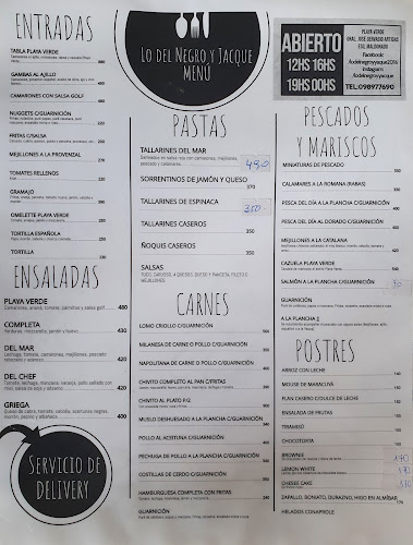 Opinii despre Restaurant “Lo del Negro y Jaque” în Playa Verde - Gastronomía y hostelería