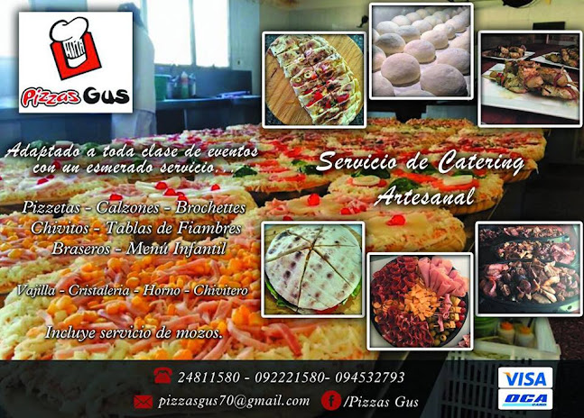 Pizzas Gus - Servicio De Catering - Montevideo