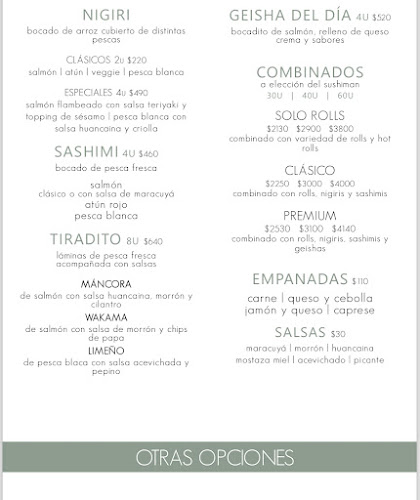 Opinii despre La Casita Sushi Bar în Punta Ballena - Gastronomía y hostelería