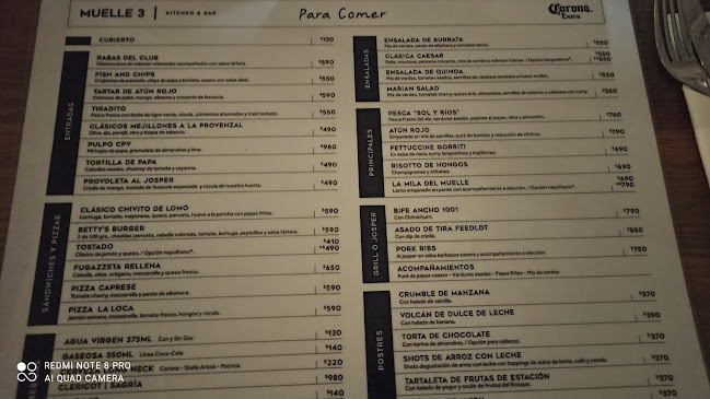 Comentarii opinii despre Muelle 3