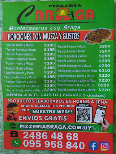 Opinii despre Pizzería Braga (La Blanqueada) în Montevideo - Gastronomía y hostelería