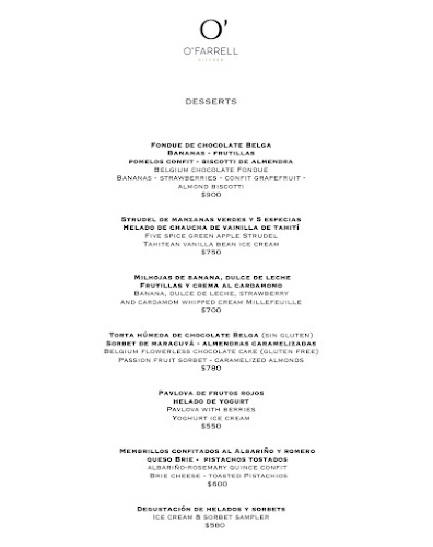 O'Farrell Kitchen - Manantiales