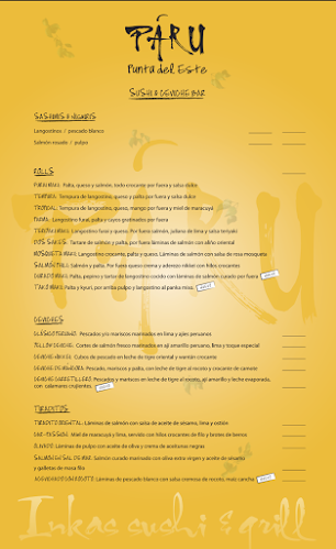 Opinii despre Paru Inkas Sushi & Grill în Maldonado - Gastronomía y hostelería