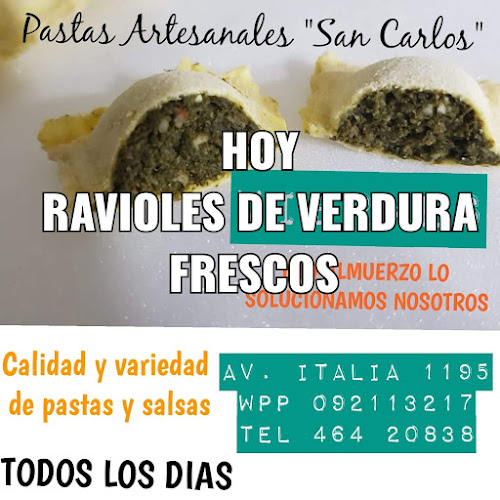 Opinii despre PASTAS ARTESANALES SAN CARLOS în Melo - Gastronomía y hostelería