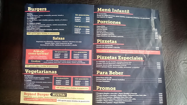 La Comanda Pizzas & Burgers