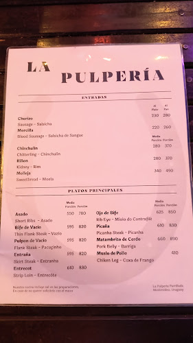 Opinii despre La Pulpería în Montevideo - Gastronomía y hostelería