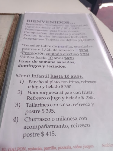 El Galpón - Gastronomía y hostelería