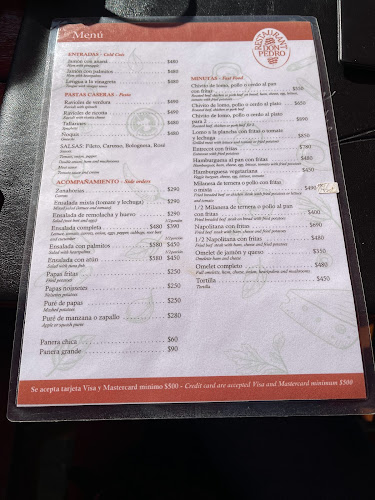 Opinii despre Restaurant Don Pedro în Col. del Sacramento - Gastronomía y hostelería