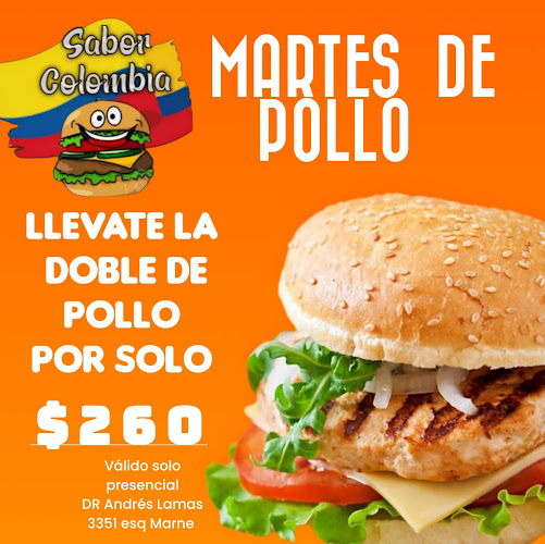 Comentarii opinii despre EL SABOR COLOMBIANO carrito de hamburguesa