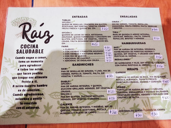 Raíz Cocina Saludable