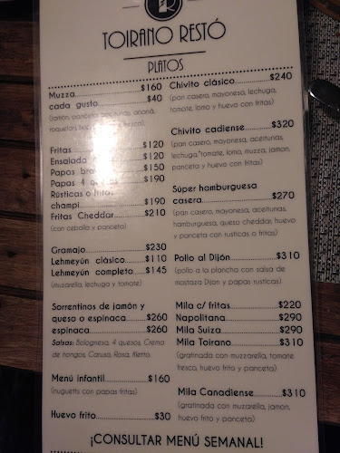 Toirano Restó - Canelones