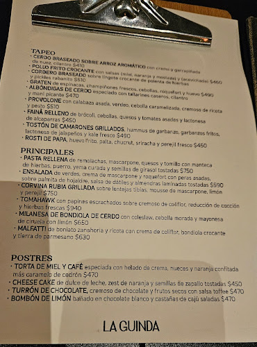 Opinii despre La Guinda în Montevideo - Gastronomía y hostelería