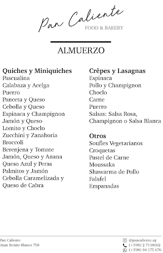 Pan Caliente - Gastronomía y hostelería