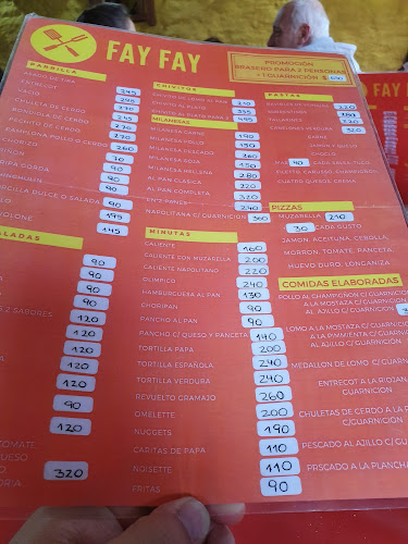 Opinii despre Fay fay în Carmelo - Gastronomía y hostelería