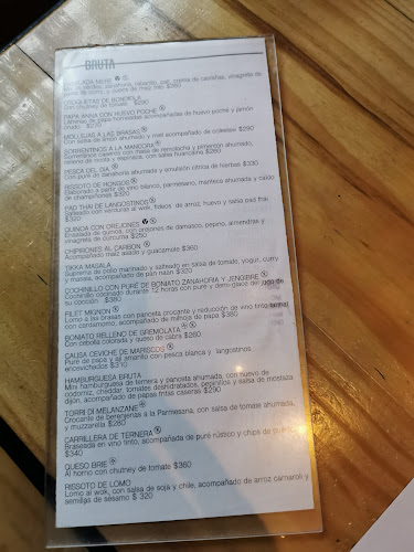 Bruta - Gastronomía y hostelería