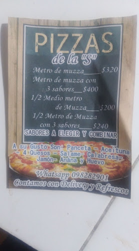 Opinii despre Pizzas de la S în Rivera - Gastronomía y hostelería