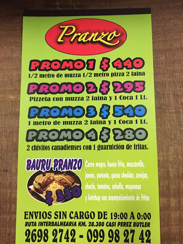 Pizzeria Pranzo - Ciudad de la Costa