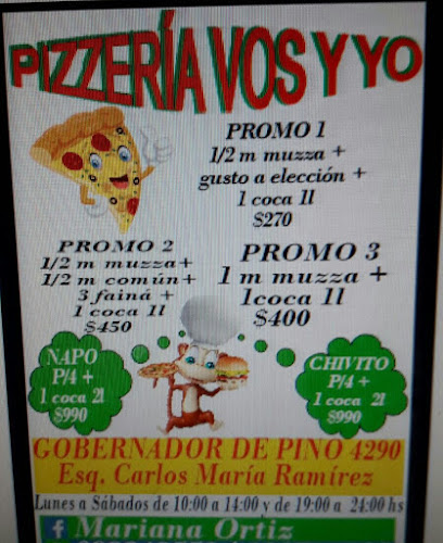 Pizzeria vos y yo - Gastronomía y hostelería