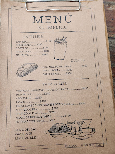 Opinii despre El Imperio în Montevideo - Gastronomía y hostelería