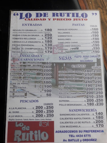 Parador lo de Rutilo - Pan de Azúcar