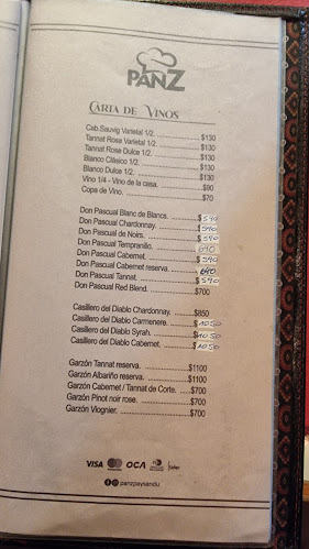 Comentarii opinii despre PANZ PIZZERÍA & RESTAURANTE