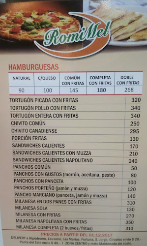 Pizzería Romimel - Maldonado